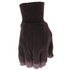 Boss Gloves Brown Jersey (Large (B62011-L12P))