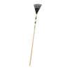 Landscapers Select Poly Shrub Rake Wood Handle (48 L Wood 8 L Head 15 Tines)