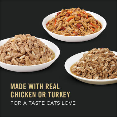Purina Pro Plan Variety Pack Chicken & Turkey Entrees Wet Cat Food