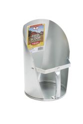 Miller 4 Quart Galvanized Feed Scoop