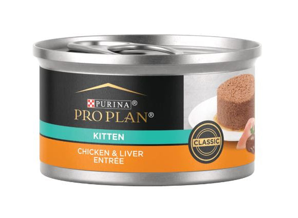 Purina Pro Plan Development Chicken & Liver Entrée Classic Wet Cat Food