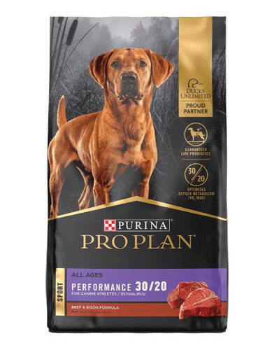 Purina Pro Plan Sport Performance 30/20 Beef & Bison Dry Dog Food