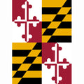 Maryland State Flag (Sleeve) Custom Decor