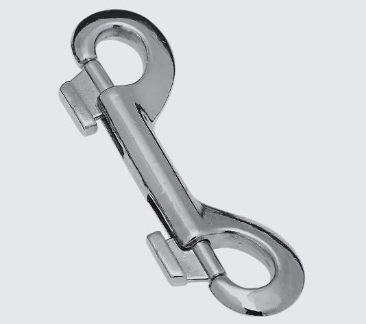 Stanley Double Bolt Snap Nickel 3-7/16