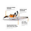 STIHL MSA 60 C-B Cordless Chainsaw Set