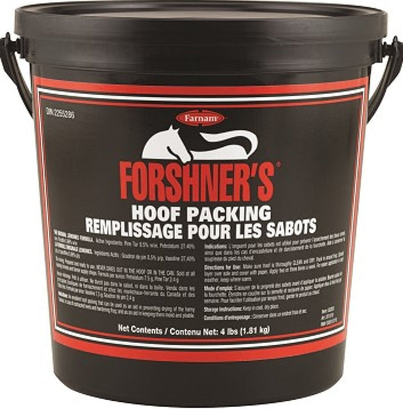 FORSHNER'S MEDICATED HOOF PACKING (4 LB)