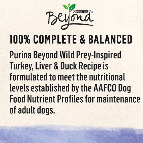 Purina Beyond WILD High Protein Turkey, Liver & Duck Recipe Natural Wet Dog Food Plus Vitamins & Minerals