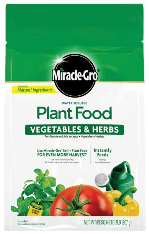 Miracle-Gro® Water Soluble Plant Food Vegetables and Herbs