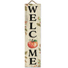 My Word Welcome Pumpkin Stand Out Sign Tall Porch Board
