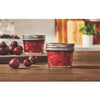 Ball® Ball® Quilted Crystal Jelly Jars & Lids, Regular Mouth (4 oz. Quarter Pint / 12-Pack)