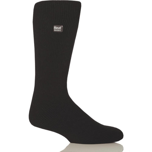 Heat Holders Men's 7 to 12 Black Thermal Sock