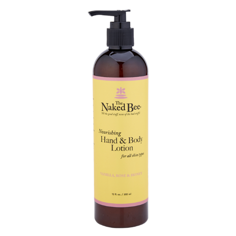 The Naked Bee Vanilla. Rose & Honey Hand & Lotion