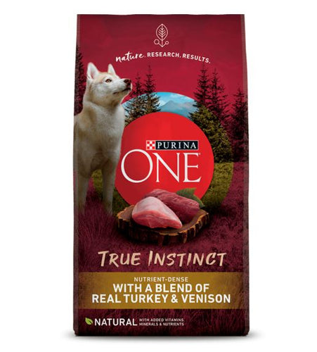 Purina ONE® True Instinct with a Blend of Real Turkey & Venison Dog Food (3.8 lb)