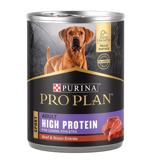 Purina Pro Plan Sport High Protein Beef & Bison Wet Dog Food (13 oz)