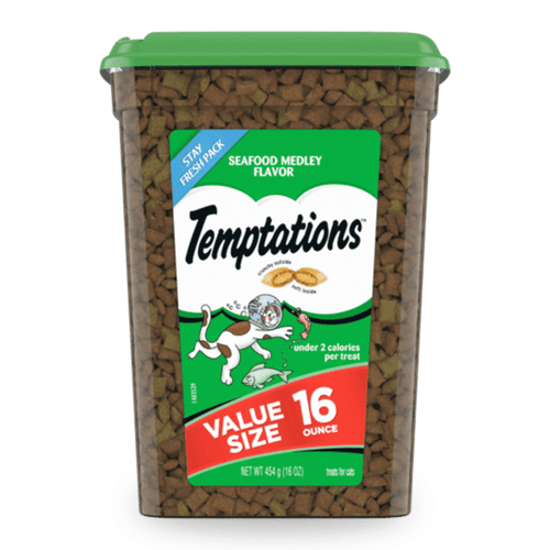 Temptations Seafood Medley Flavor Cat Treats