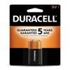 Duracell Coppertop 9V Alkaline Batteries