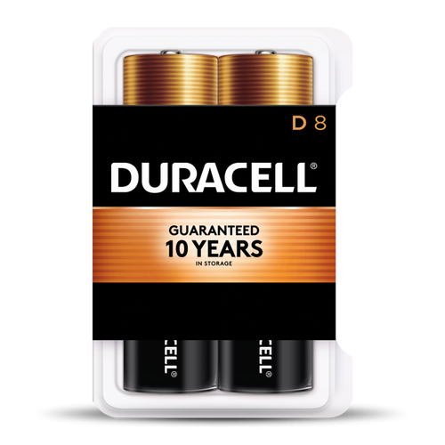 Duracell Coppertop D Alkaline Batteries