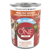 Purina ONE Plus Healthy Weight Tender Cuts In Gravy Lamb & Brown Rice Entrée Wet Dog Food (13 Oz case of 12)